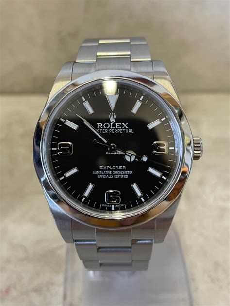 explorer rolex chrono24|Rolex explorer 214270 price.